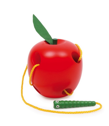 Jabłko i gąsienica