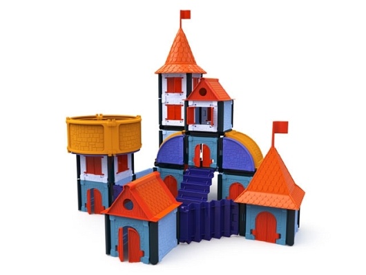 Modular Fortress Engineer 139 el. + 3 figurki