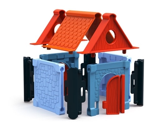 Modular Castle Architect 85 el. + 2 figurki