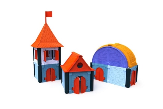 Modular Town Builder 53 el. + 1 figurka