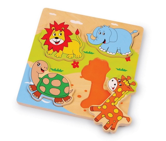 Układanka - puzzle. Czterej przyjaciele