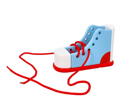 Trampek do nauki sznurowania