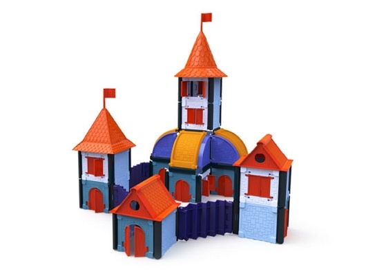 Modular Fortress Engineer 139 el. + 3 figurki