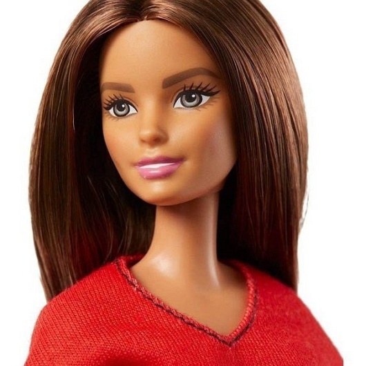 Lalka Barbie. Brunetka