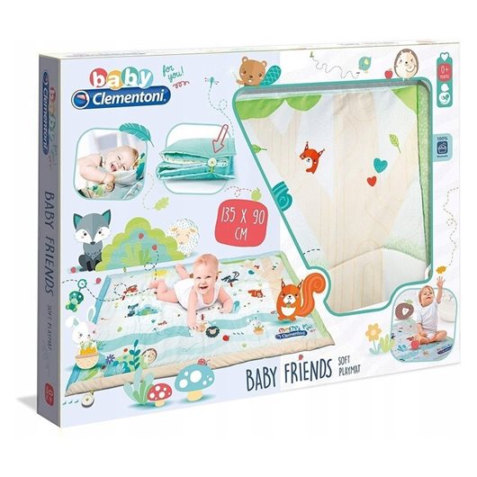 Mięciutka mata. Mali przyjaciele