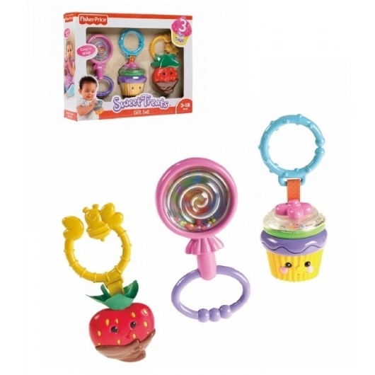 Komplet słodkich grzechotek