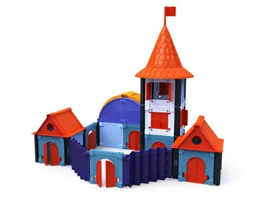 Modular Castle Architect 85 el. + 2 figurki