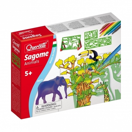 Szablony z kredkami - zwierzęta