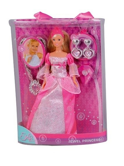 Lalka Steffi - Księżniczka z biżuterią