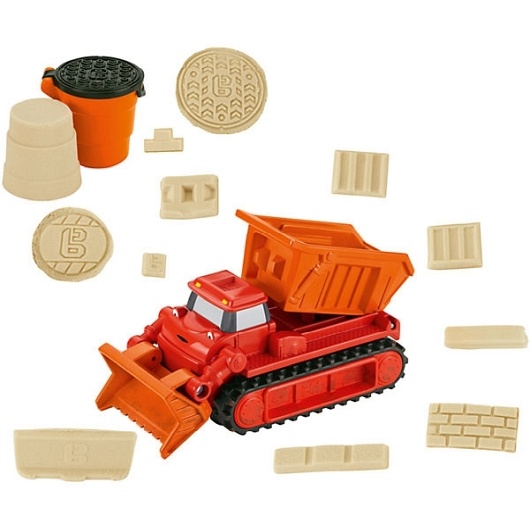 Bob Budowniczy - pojazdy + kinetyczny piasek