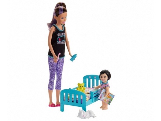 Barbie. Lalka Skipper jako opiekunka