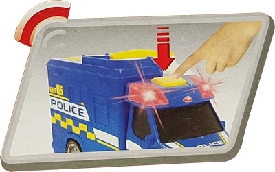 Policja z zestawem akcesoriów