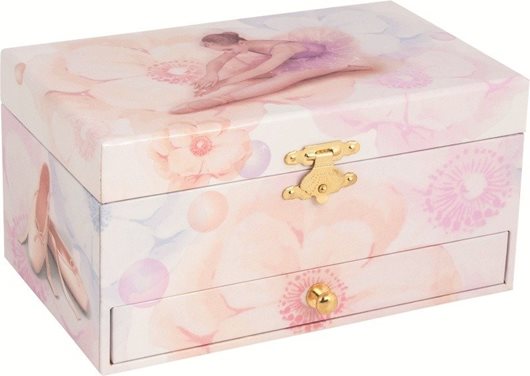 Szkatułka z baletnicą i pozytywką