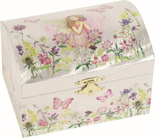 Szkatułka z pozytywką. Łąkowa wróżka