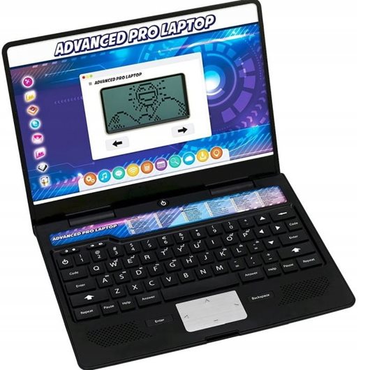 Edukacyjny laptop dwujęzyczny