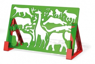 Szablony z kredkami - zwierzęta