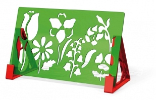 Szablony z pisakami - kwiaty