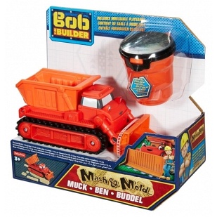 Bob Budowniczy - pojazdy + kinetyczny piasek