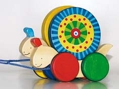 Podwójny ślimak na sznureczku