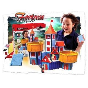 Modular Fortress Engineer 139 el. + 3 figurki