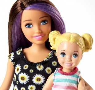 Barbie. Lalka Skipper jako opiekunka
