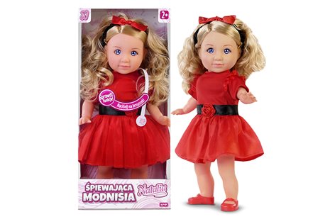 Lalka Natalia. Śpiewająca modnisia