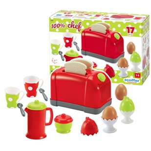 100% Chef - Zestaw śniadaniowy z tosterem