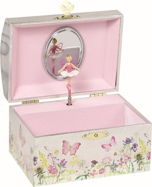 Szkatułka z pozytywką. Łąkowa wróżka